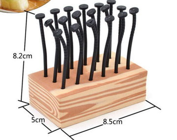 Funky Black Nails Part Picks (Pack of 18)